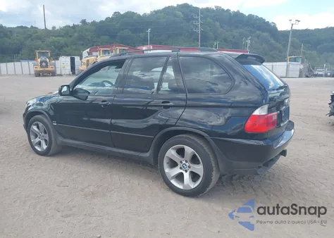 2005 BMW X5 4.4I из США, поврежденный, VIN 5UXFB53515LV14890